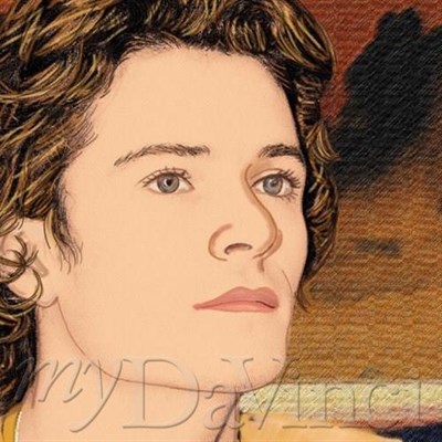 Orlando Bloom Pop Art Print - myDaVinci